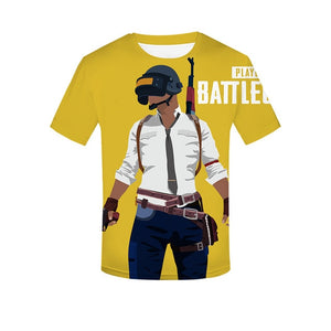 3D Print PUBG T-shirt