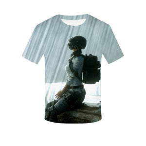 3D Print PUBG T-shirt