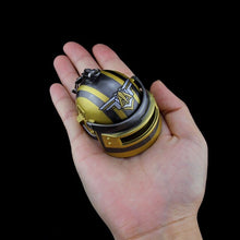 Load image into Gallery viewer, PUBG Level 3 Helmet Metal Pendant Keychain