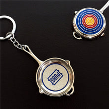 Load image into Gallery viewer, Game PUBG Level 3 Saucepan Keychain Player Unknown&#39;s Battlegrounds Surrounding Weapons Alloy Cosplay Props Pendant Key Ring