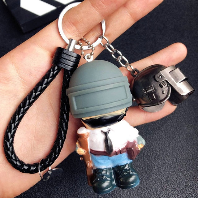 PUBG Keychain Cartoon