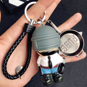 PUBG Keychain Cartoon