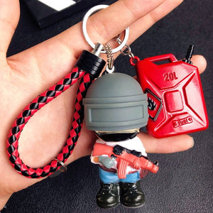 PUBG Keychain Cartoon
