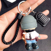 Load image into Gallery viewer, PUBG Keychain Cartoon