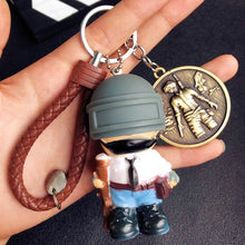 Load image into Gallery viewer, PUBG Keychain Cartoon