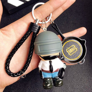 PUBG Keychain Cartoon