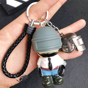 PUBG Keychain Cartoon