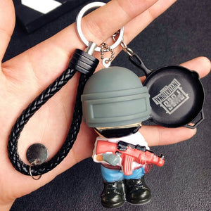 PUBG Keychain Cartoon