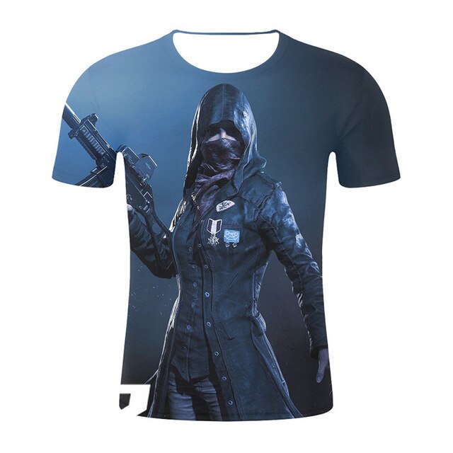 PUBG 3D T-Shirt